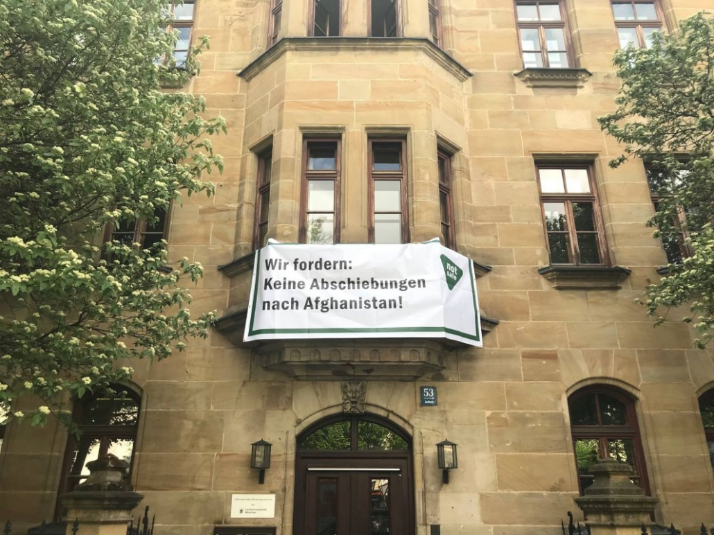 Banner am Münchner FR